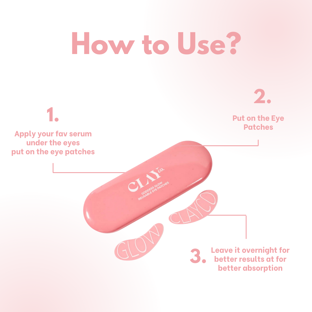 Goddess Glow Re-useable Eye Mask