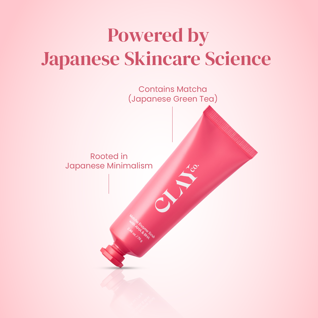 Matcha Enzyme Scrub (70g) + Rice & Sake Sleep Mask (50ml) Bundle