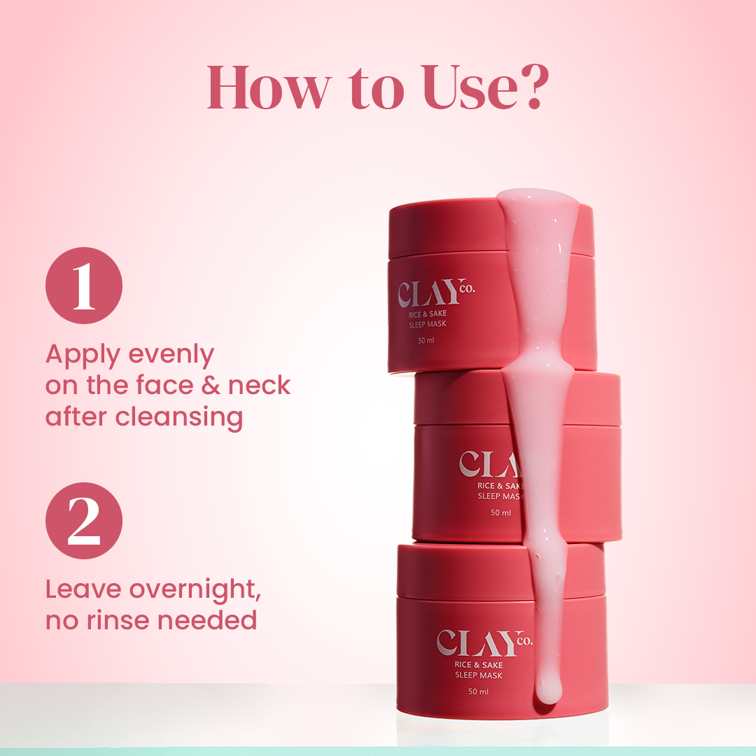 Matcha Enzyme Scrub (70g) + Rice & Sake Sleep Mask (50ml) Bundle