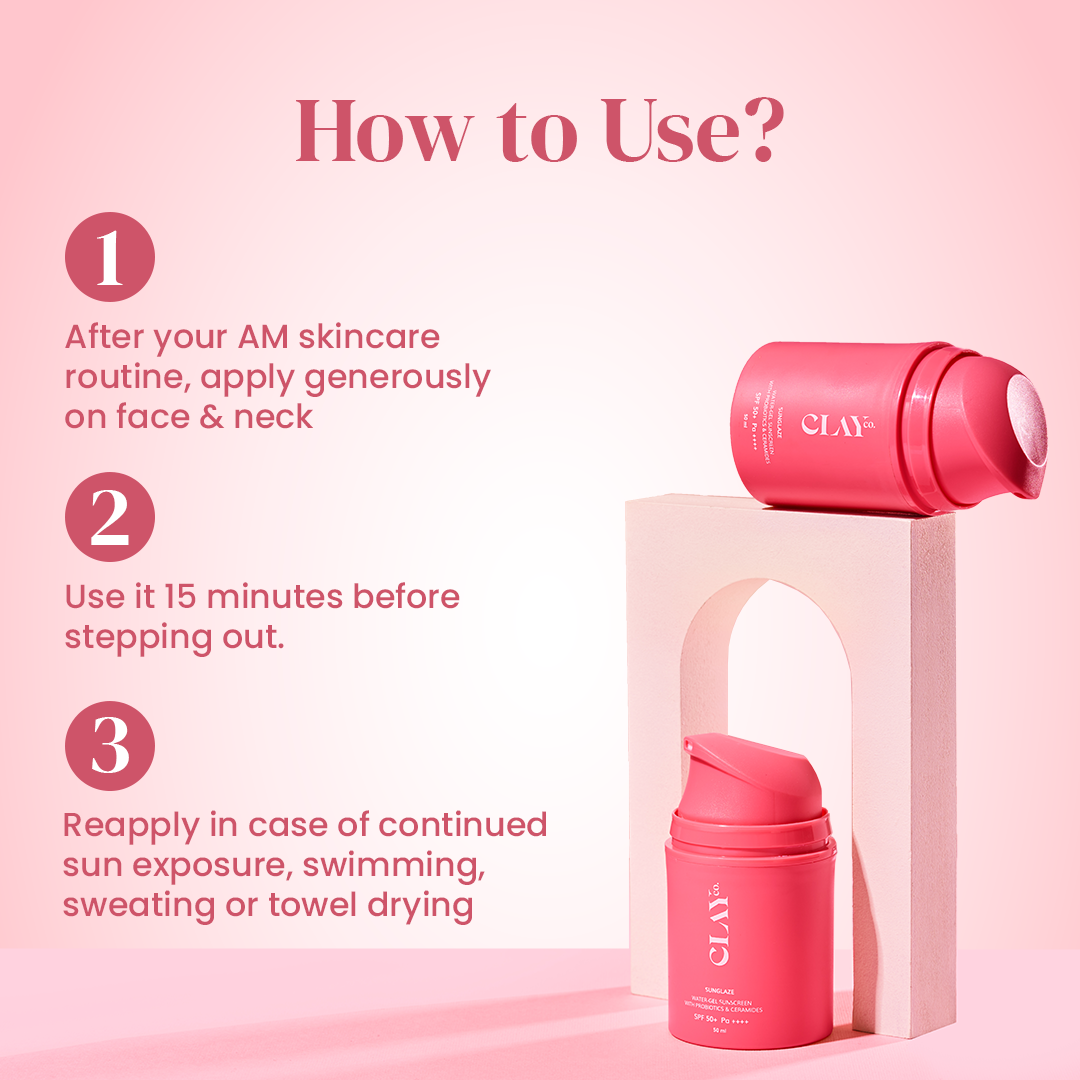Sunglaze Sunscreen SPF 50+ PA ++++ with Probiotic & Ceramides | 50ml
