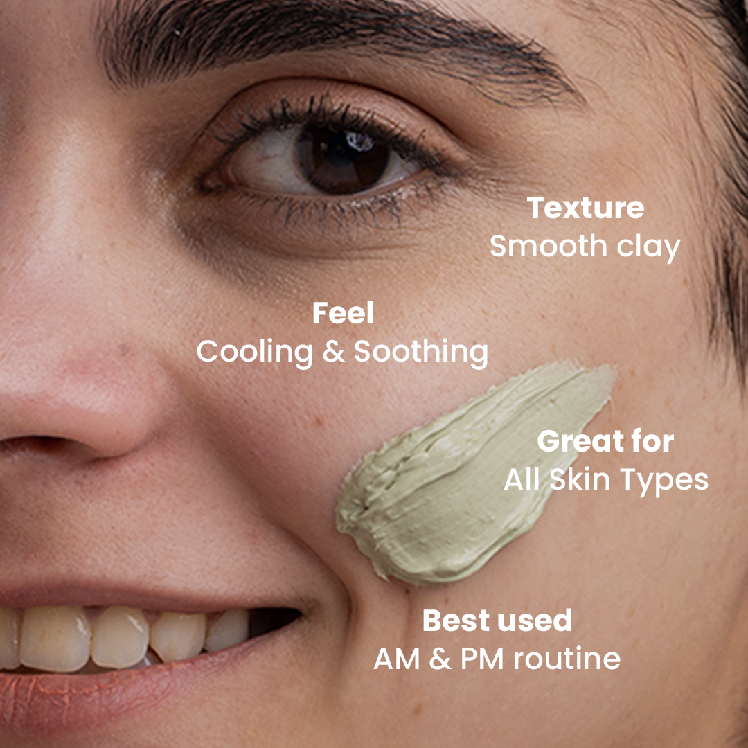Detoxifying Matcha Clay Mask | 50ml