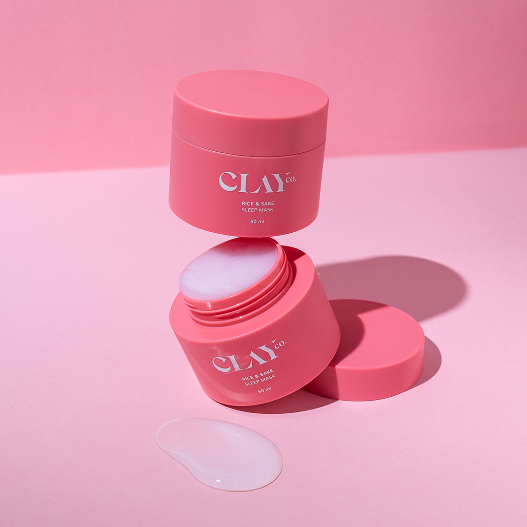 Brightening Rice & Sake Sleep Mask with Vitamin C - Set of 2 x 50ml