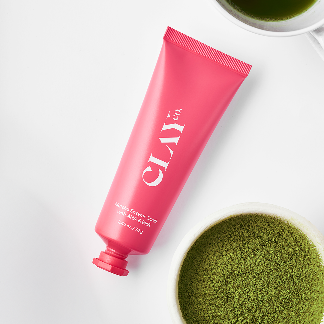 Matcha Enzyme Scrub with AHA & BHA - Set of 2 x 70g