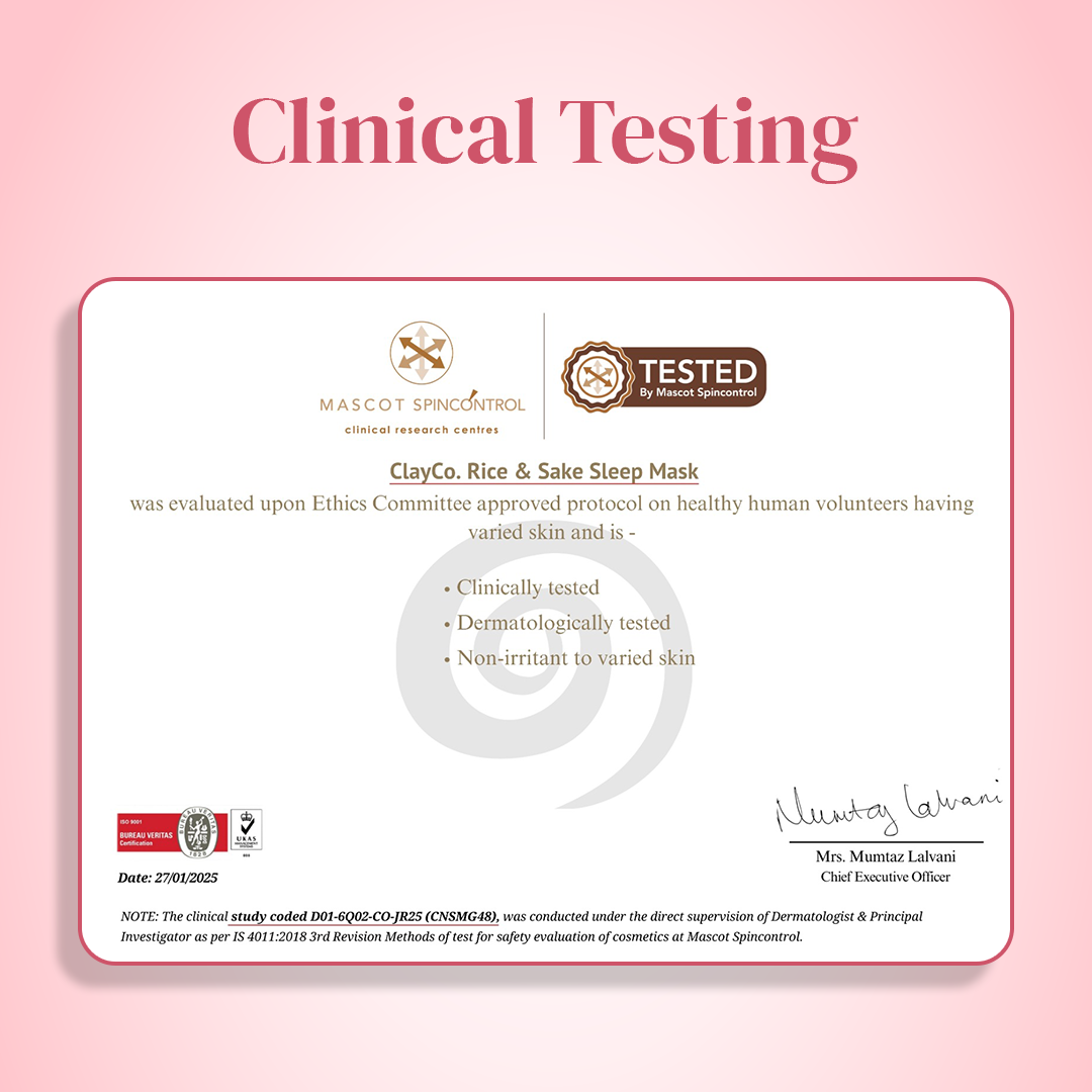 Matcha Enzyme Scrub (70g) + Rice & Sake Sleep Mask (50ml) Bundle