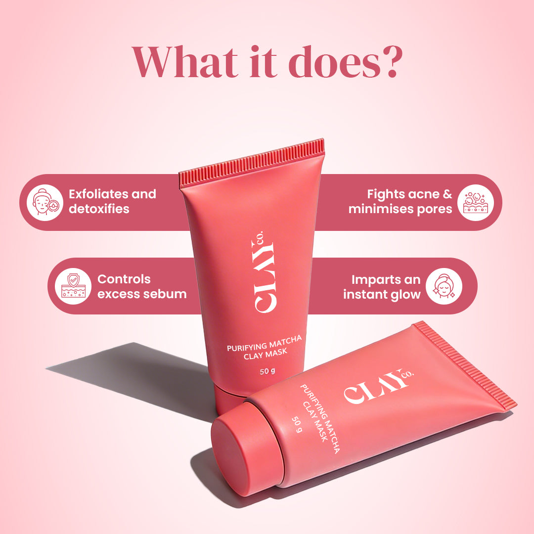 Detoxifying Matcha Clay Mask | 50g