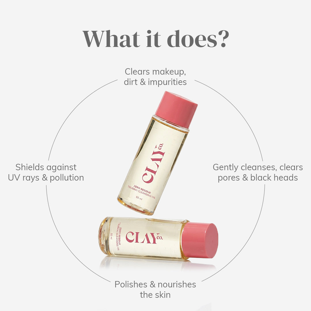 Zero-residue Tsubaki Cleansing Oil | 55ml