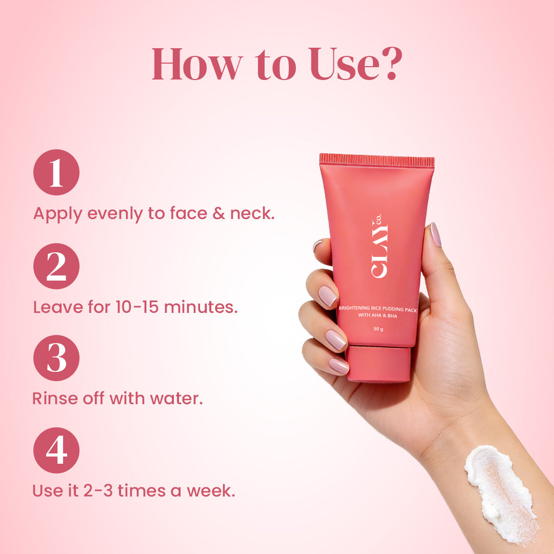 Detan Rice Pack with AHA & BHA | 50g