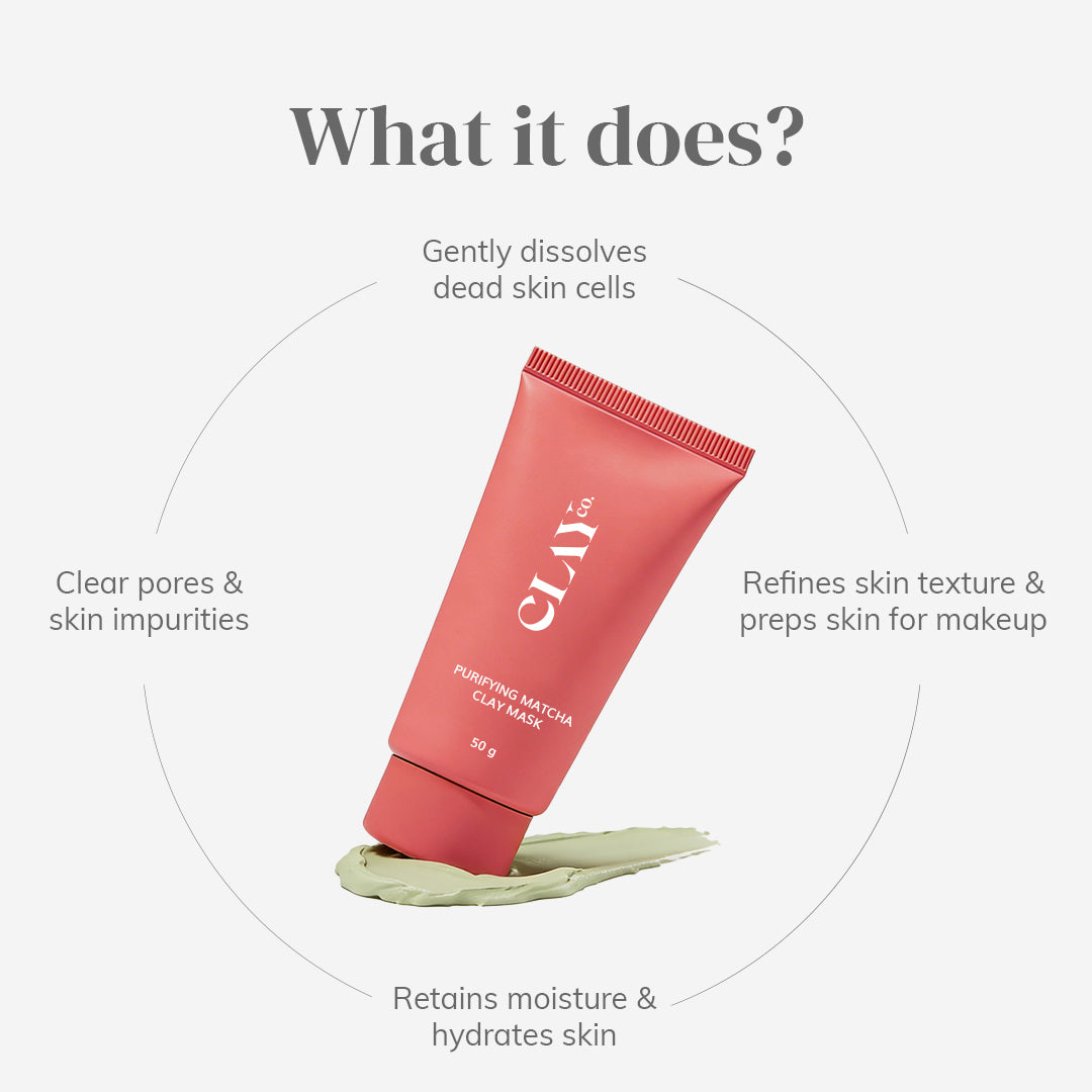 Detoxifying Matcha Clay Mask | 50g