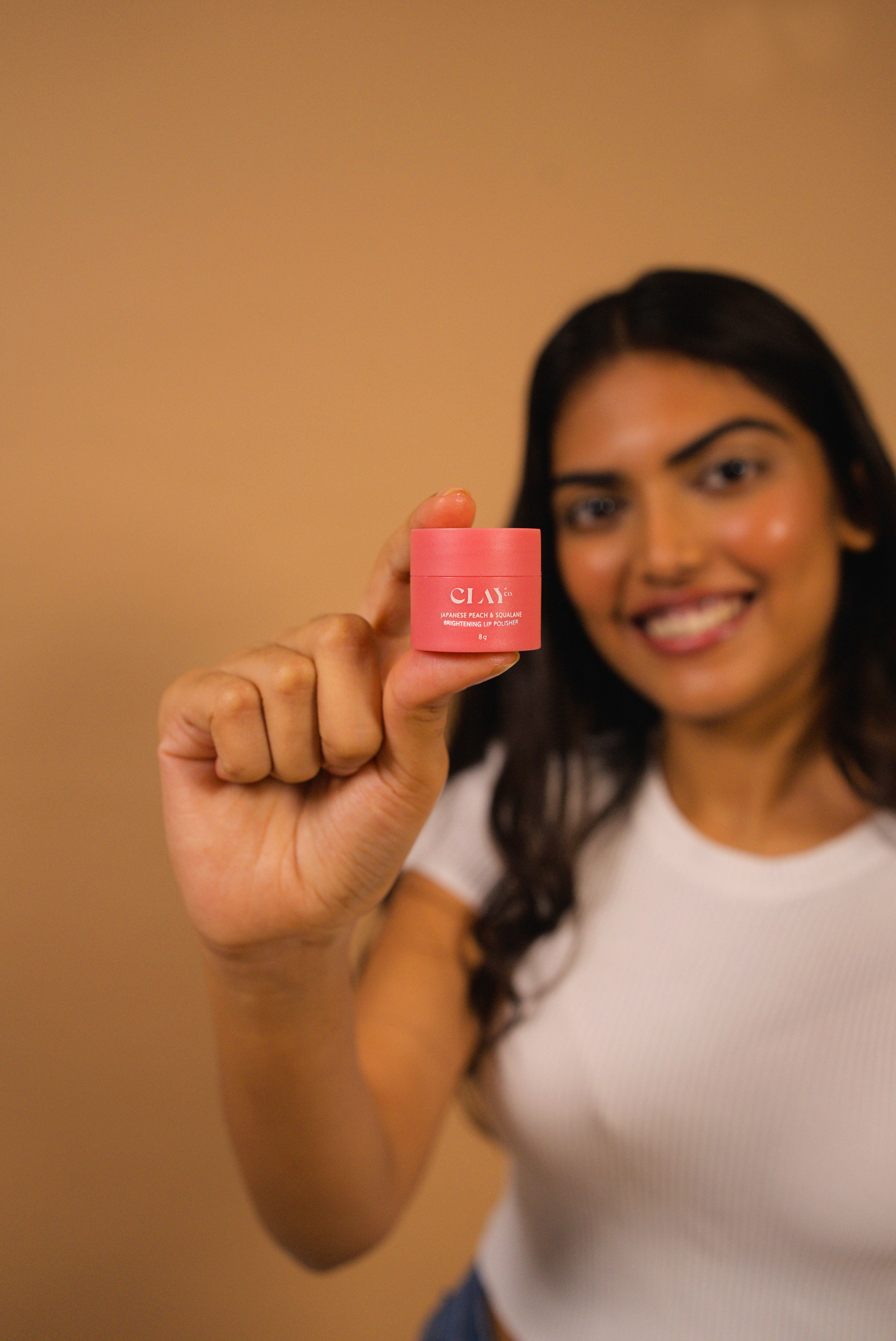 Japanese Peach & Squalane Brightening Lip Polisher