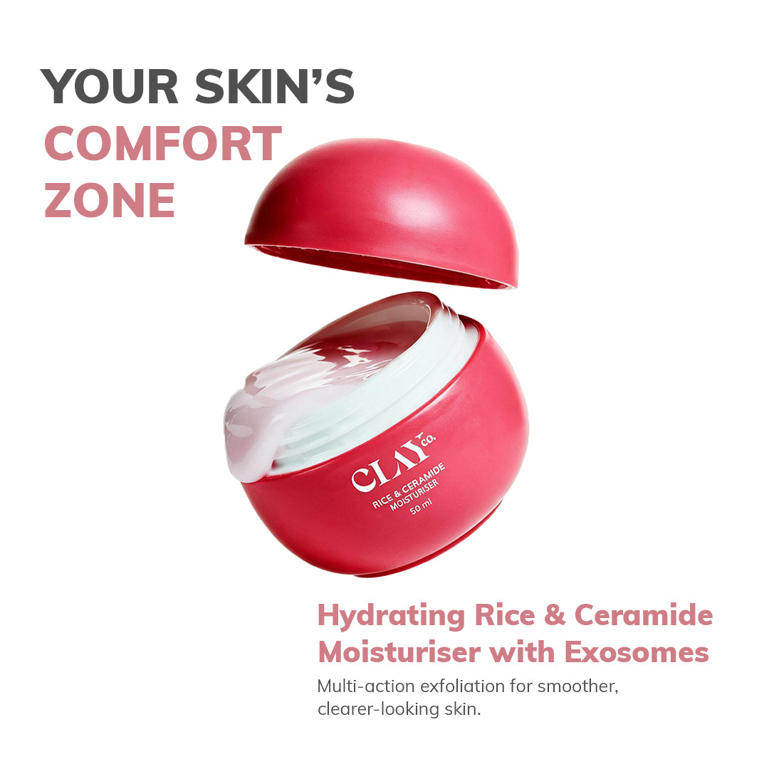 Hydrating Rice & Ceramide Moisturiser with Exosomes | 50ml
