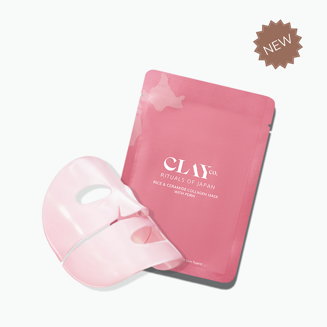 【やん 様専門】Collagen Mask & Oil Mist Rice & Ceramide Collagen Sheet Mask with PDRN - Set of 2 x 35g
