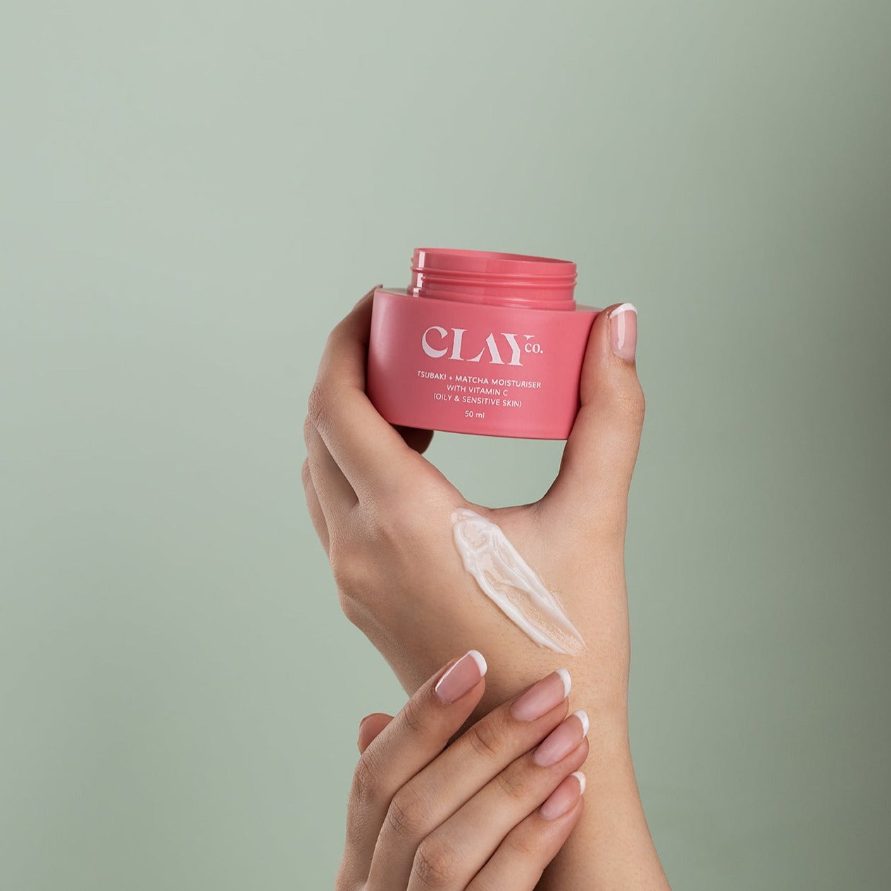 Tsubaki + Matcha Moisturizer with Vitamin C for Dry Skin
