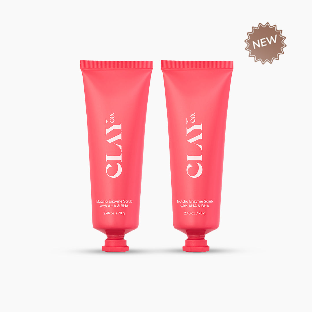Matcha Enzyme Scrub with AHA & BHA - Set of 2 x 70g