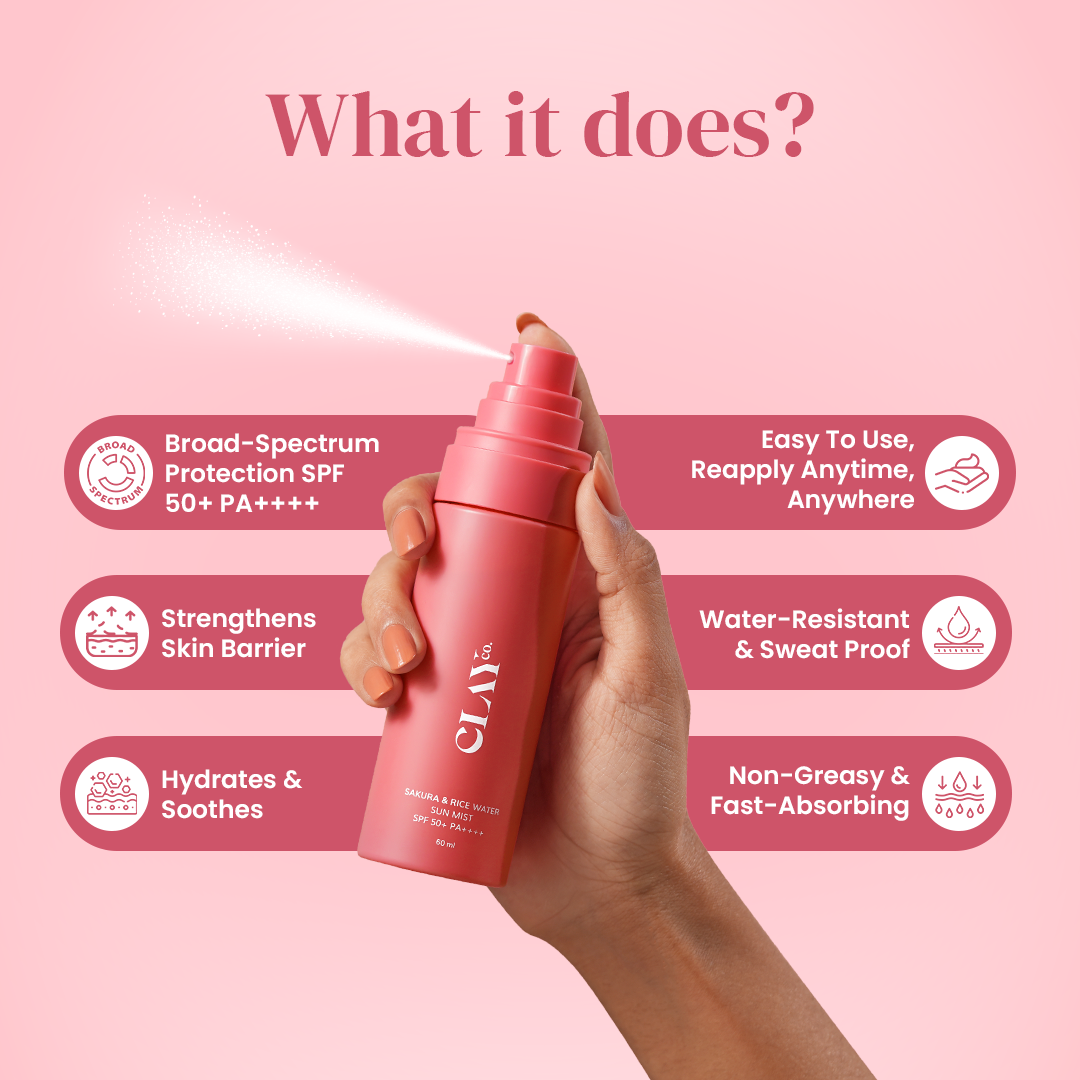 Sakura & Rice Water Sunmist SPF 50+ PA++++ | 60ml