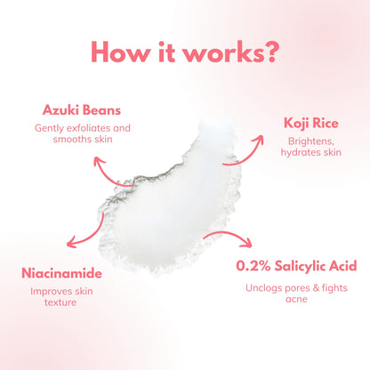 Azuki Beans &amp; Koji Rice Foaming Enzyme Powder | 30g