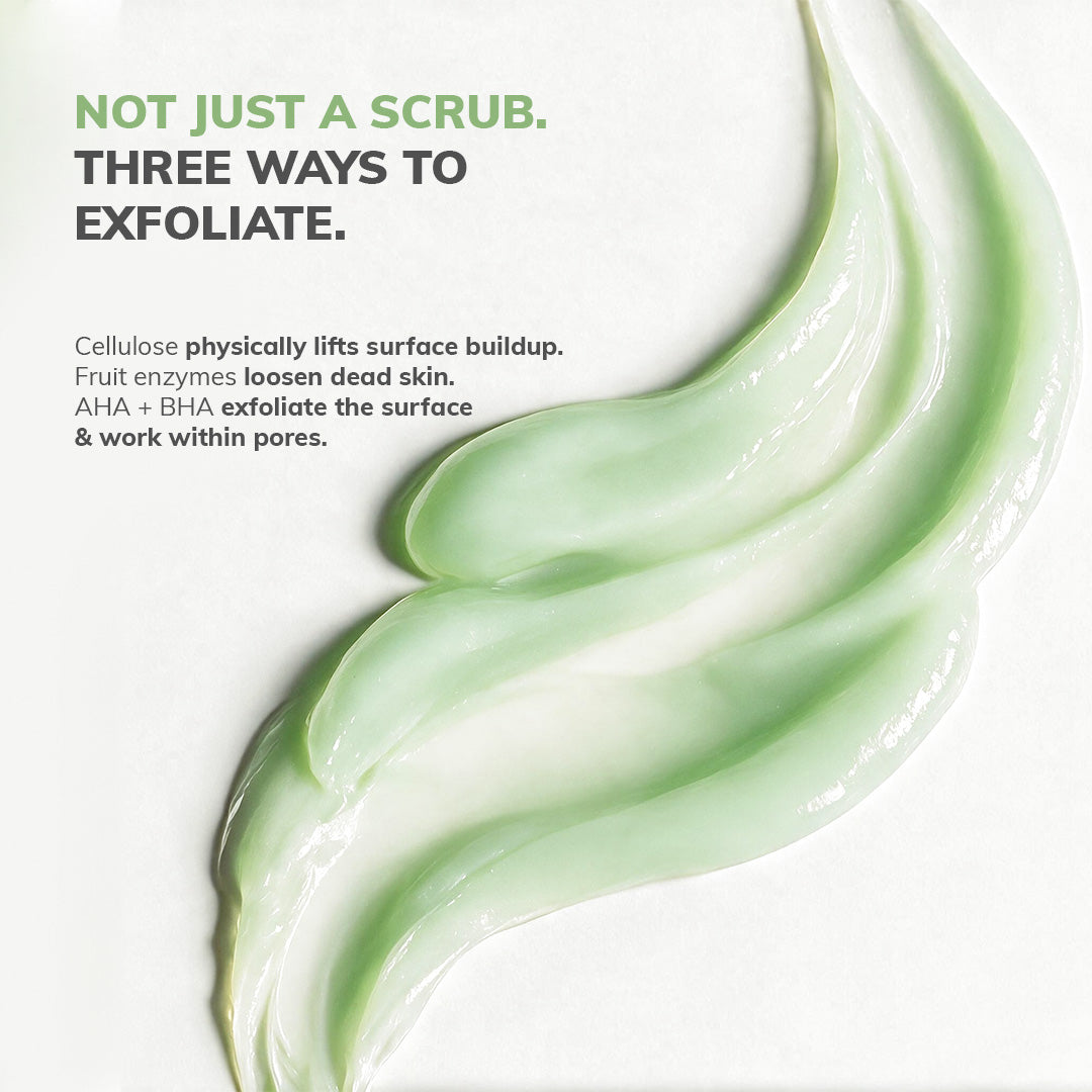Matcha Enzyme Scrub with AHA & BHA | 45g