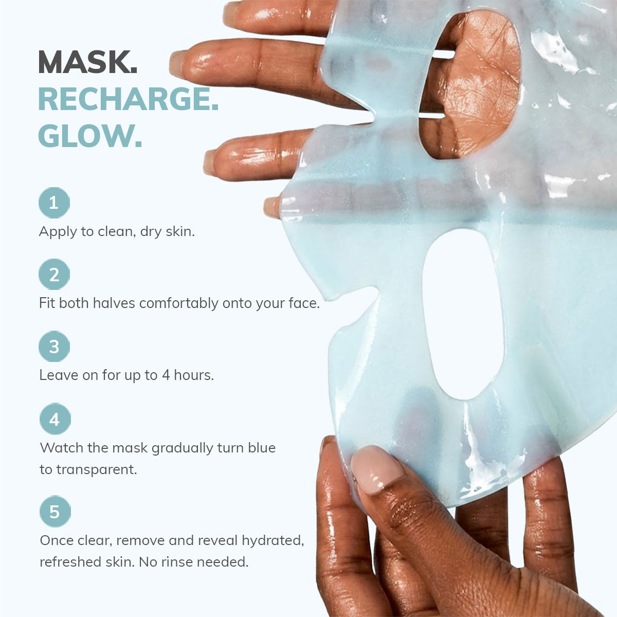 Panthenol & Niacinamide Cooling Sheet Mask with NAD+ | 35g