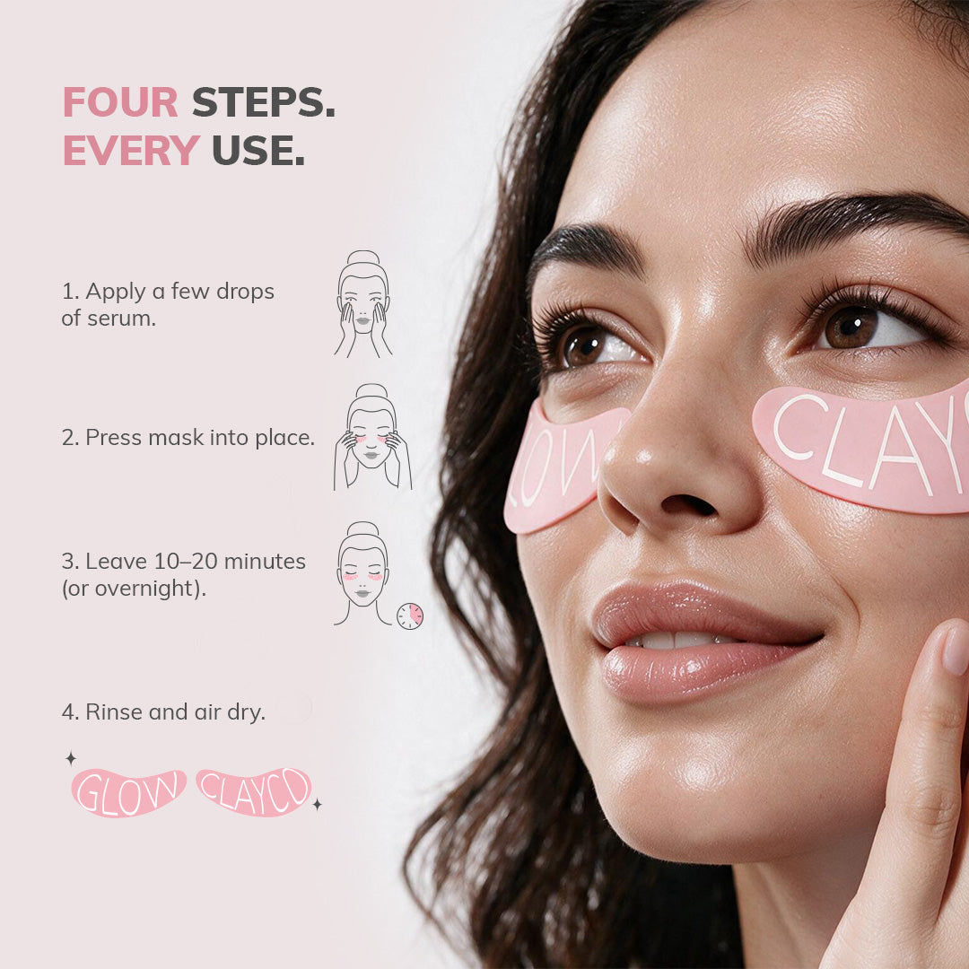 Goddess Glow Re-useable Eye Mask