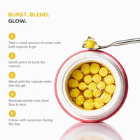 Yuzu & Vitamin C Glow Capsule Cream with 10% Niacinamide | 50g