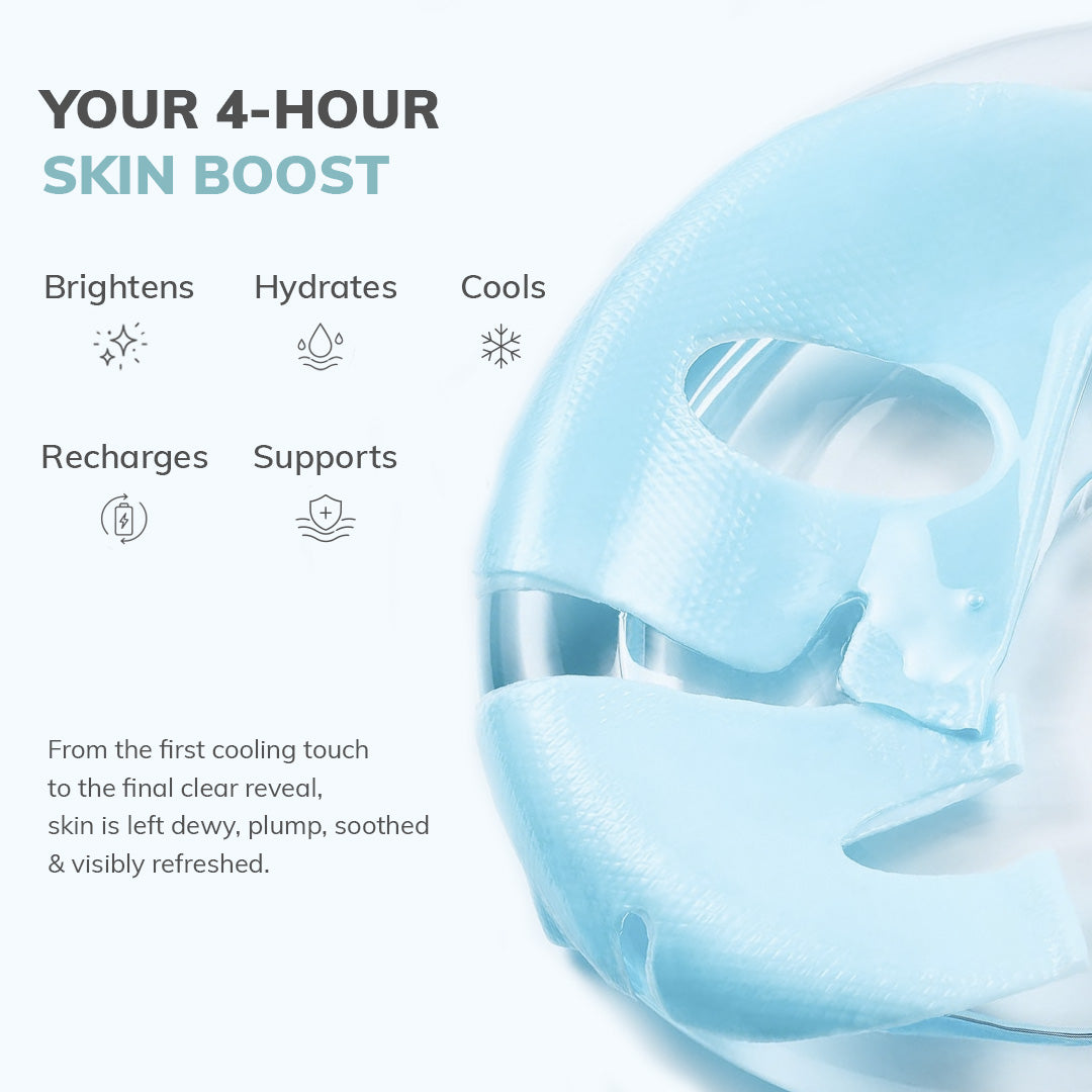 Panthenol & Niacinamide Cooling Sheet Mask with NAD+ | 35g