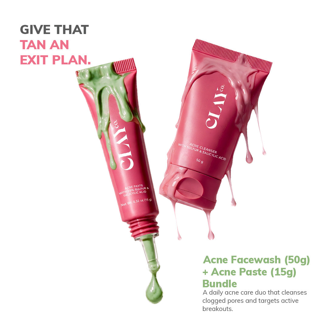 Acne Facewash (50g) + Acne Paste (15g) Bundle