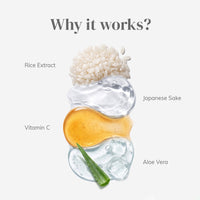 Brightening Rice & Sake Sleep Mask with Vitamin C | 30ml