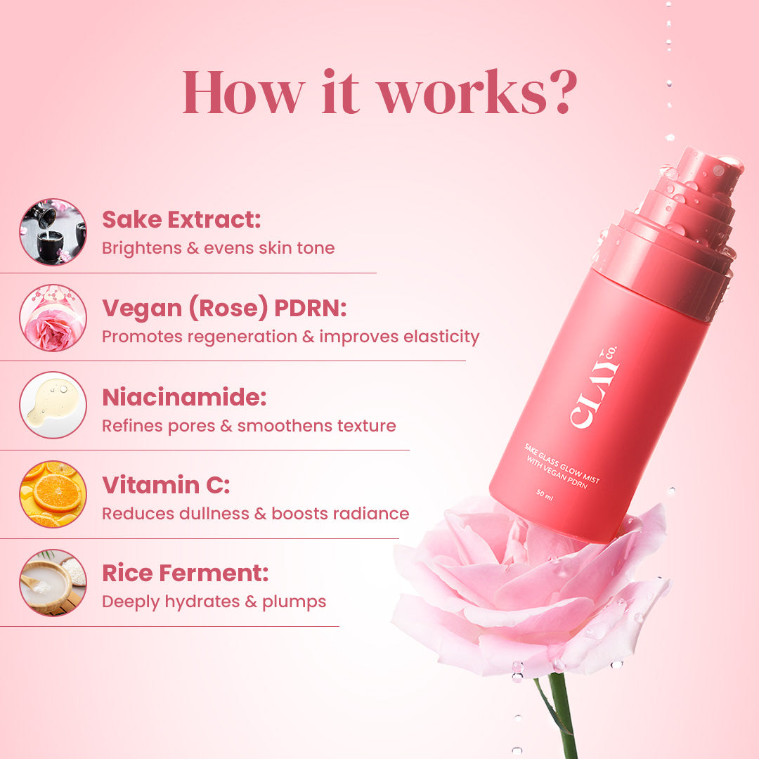 Sake Glass Glow Mist with Vegan PDRN | 50ml
