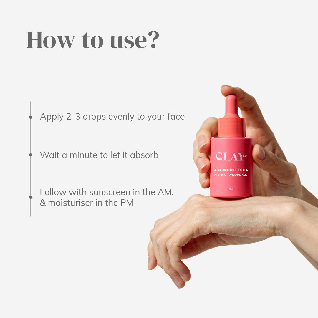 Hyperpigmentation Mushroom Complex Serum with Tranexamic Acid | 30 ml