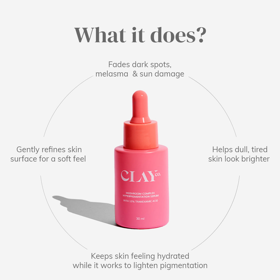 Hyperpigmentation Mushroom Complex Serum with Tranexamic Acid | 30 ml