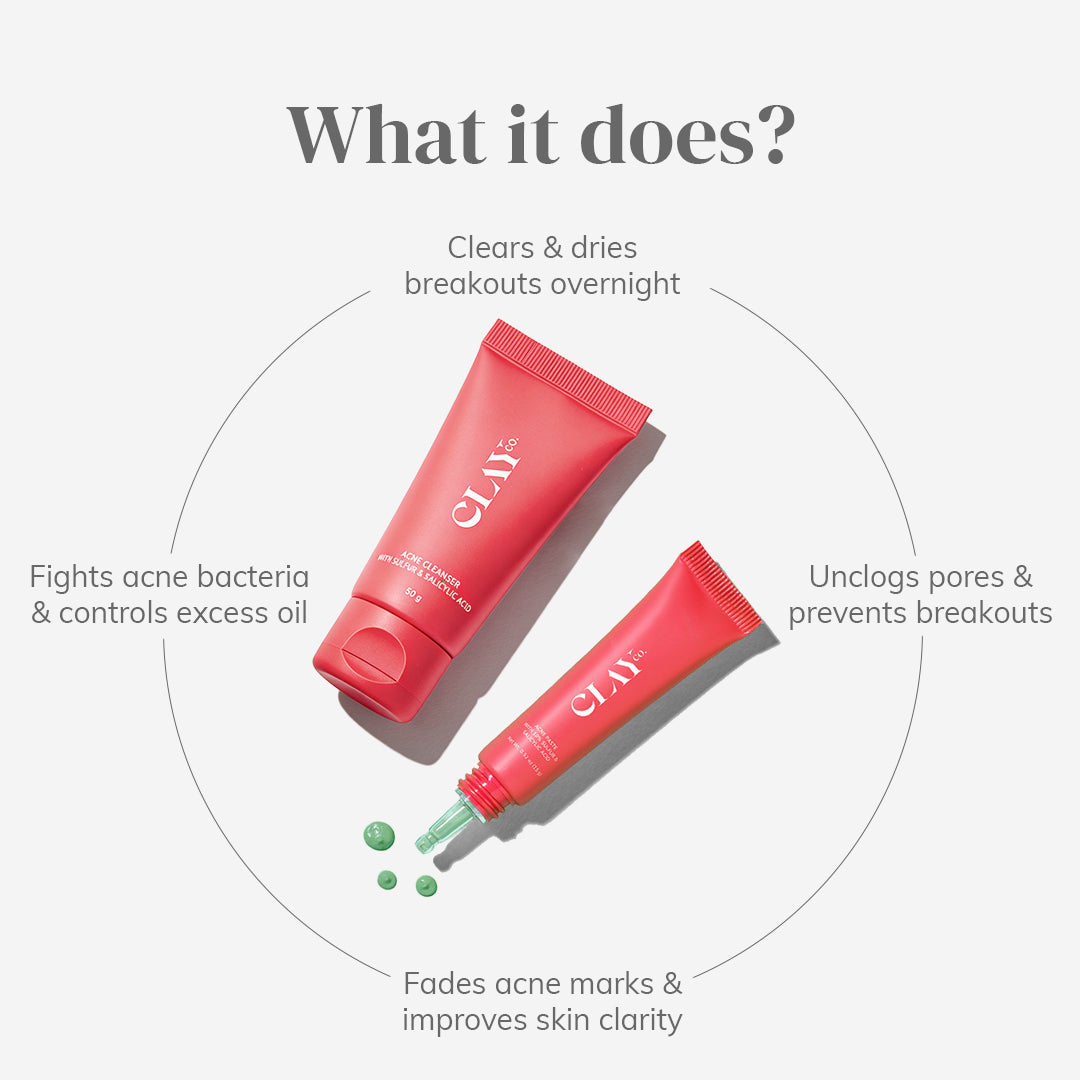 Acne Facewash (50g) + Acne Paste (15g) Bundle
