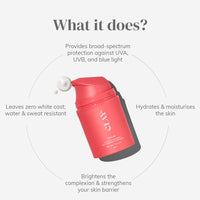 Sunglaze Sunscreen SPF 50+ PA ++++ with Probiotic & Ceramides | 50ml
