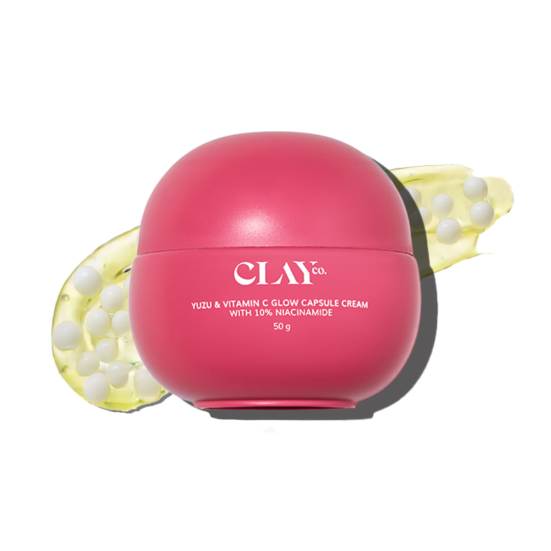 Yuzu & Vitamin C Glow Capsule Cream with 10% Niacinamide | 50g