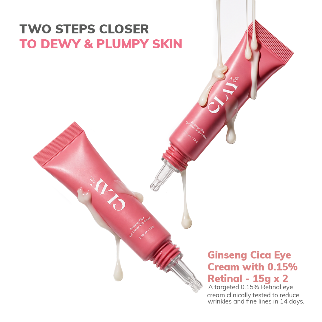 Ginseng Cica Eye Cream with 0.15% Retinal | 15g x 2