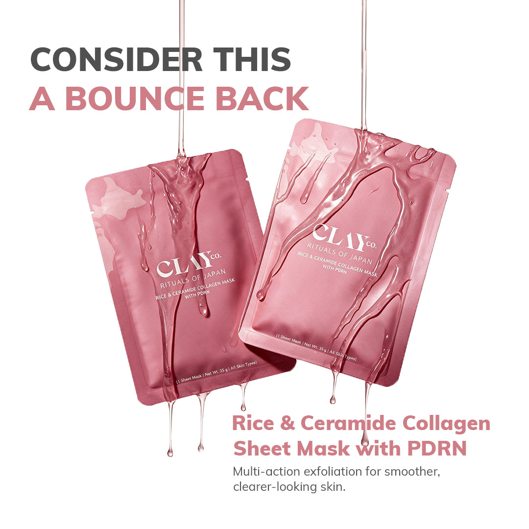 Rice & Ceramide Collagen Sheet Mask with PDRN - Set of 2 x 35g