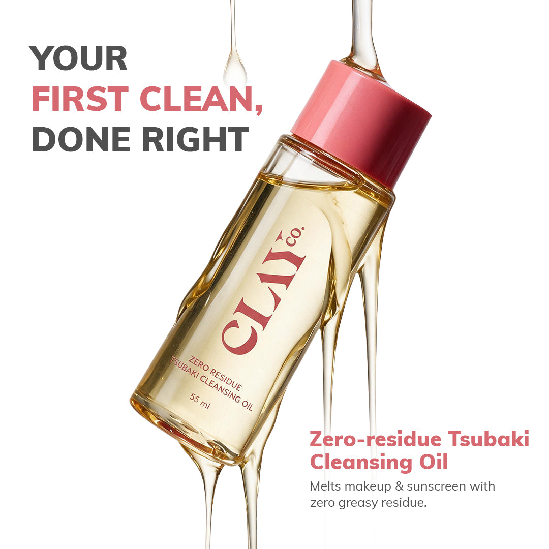 Zero-residue Tsubaki Cleansing Oil | 55ml