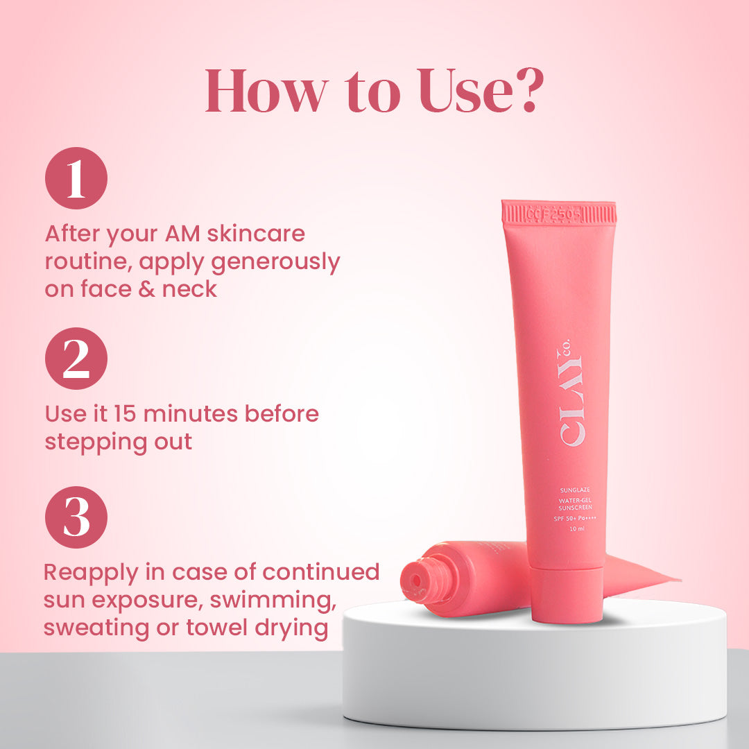 Sunglaze Sunscreen SPF 50+ PA ++++ with Probiotic & Ceramides | 10ml